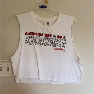 Keith Haring Forever 21 crop top